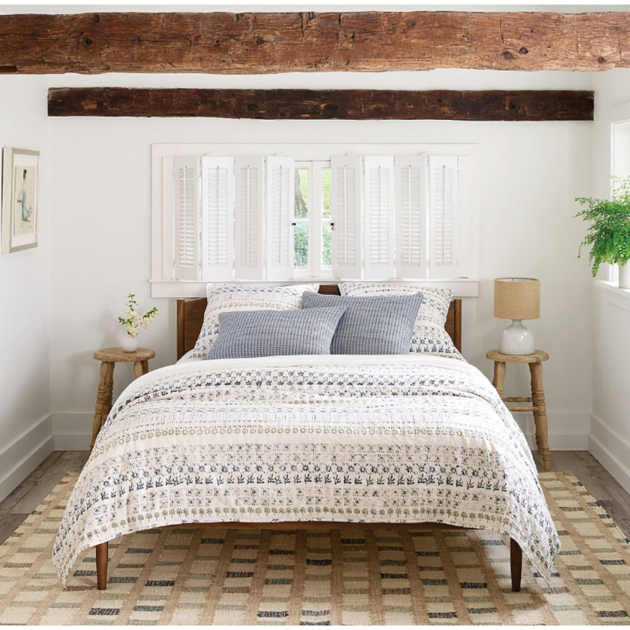 Bedding Hawthorn Neutral Coverlet