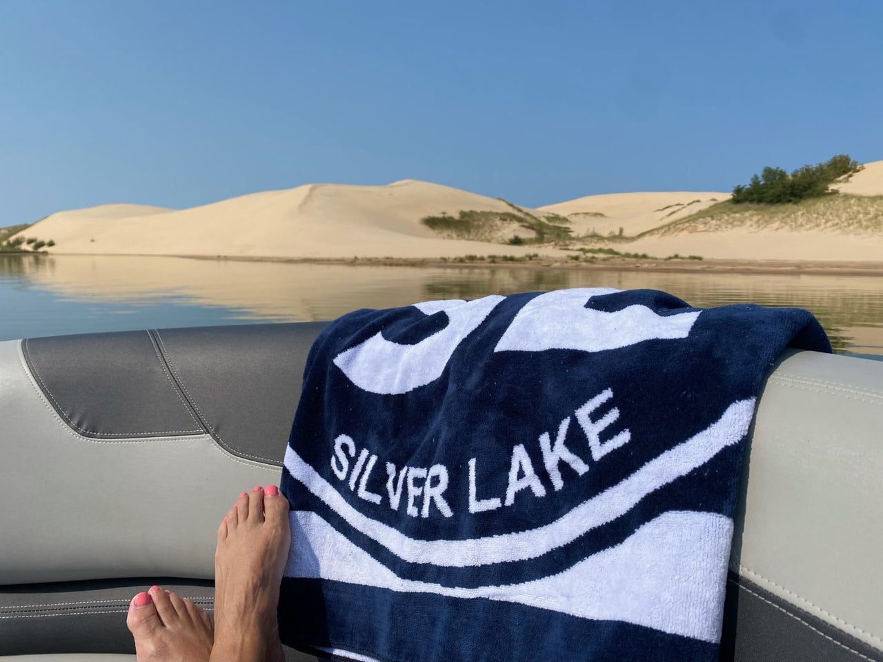 Silver Lake Beach Towel