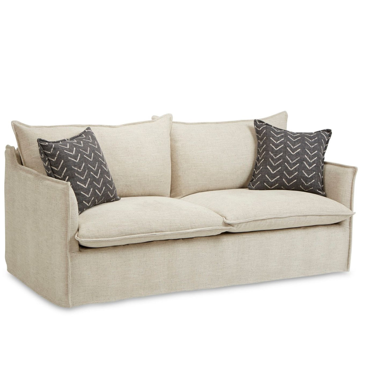 The Shoreline Sofa - Two Seat Slipcovered