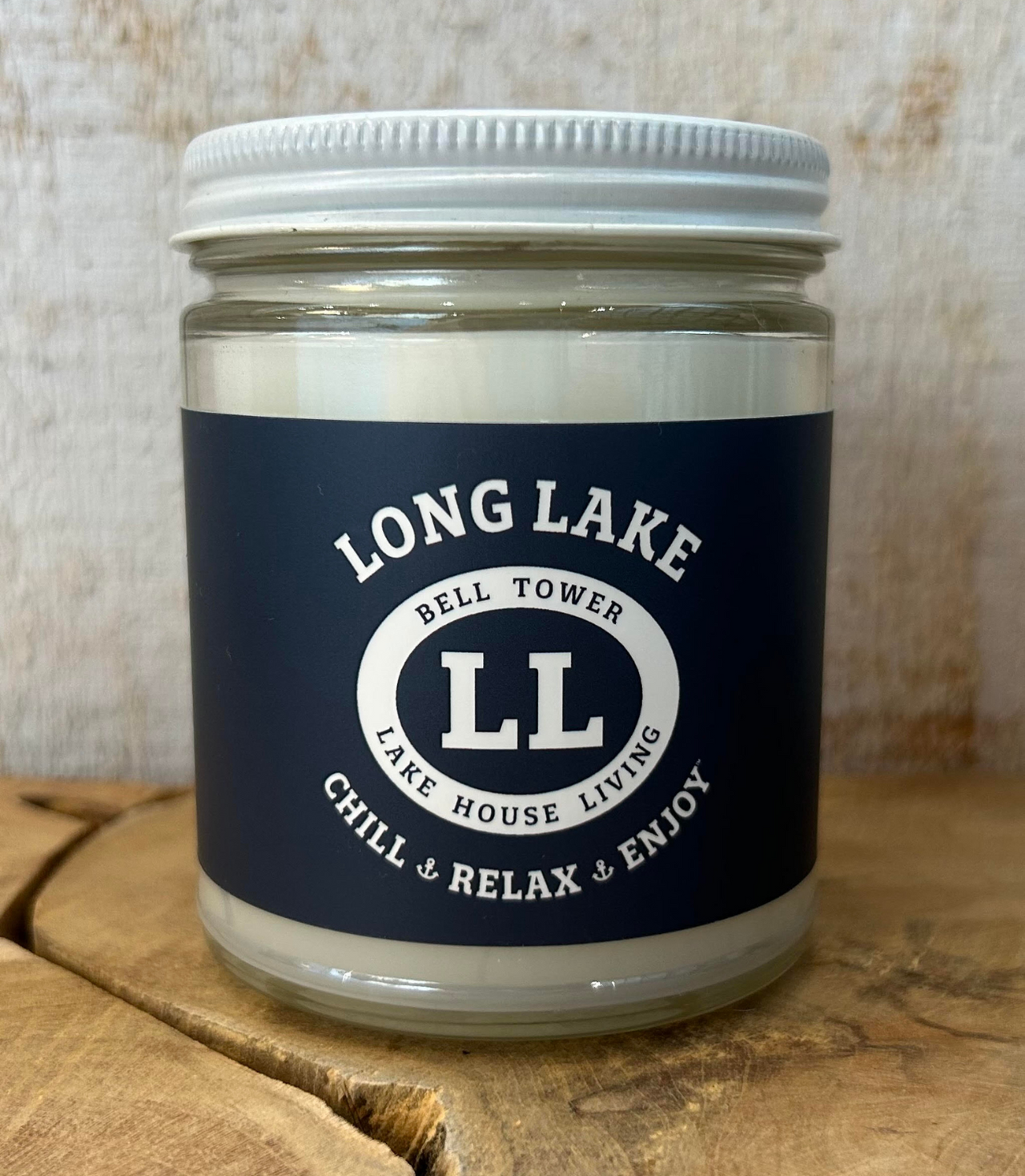Long Lake Chill, Relax, Enjoy! Soy Candle