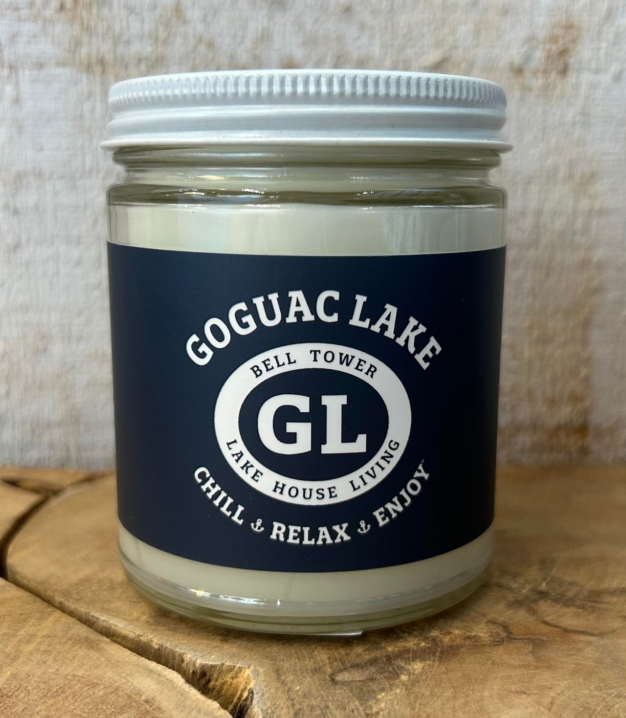 Goguac Lake Chill, Relax, Enjoy! Soy Candle