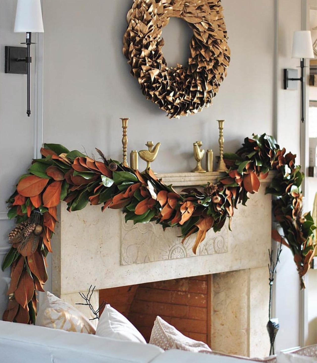 Fresh Magnolia Garland