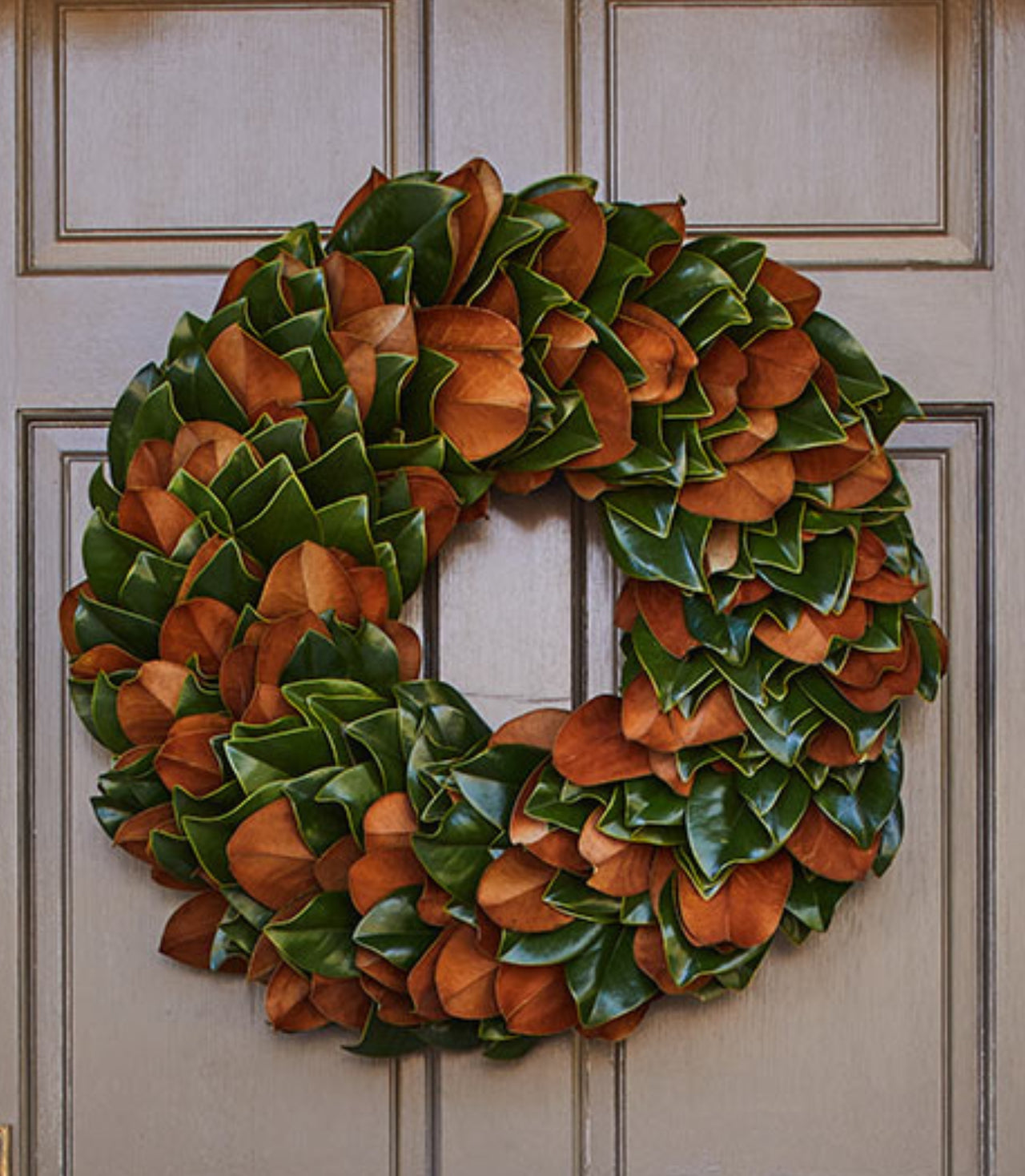 Fresh Magnolia Holiday Wreath