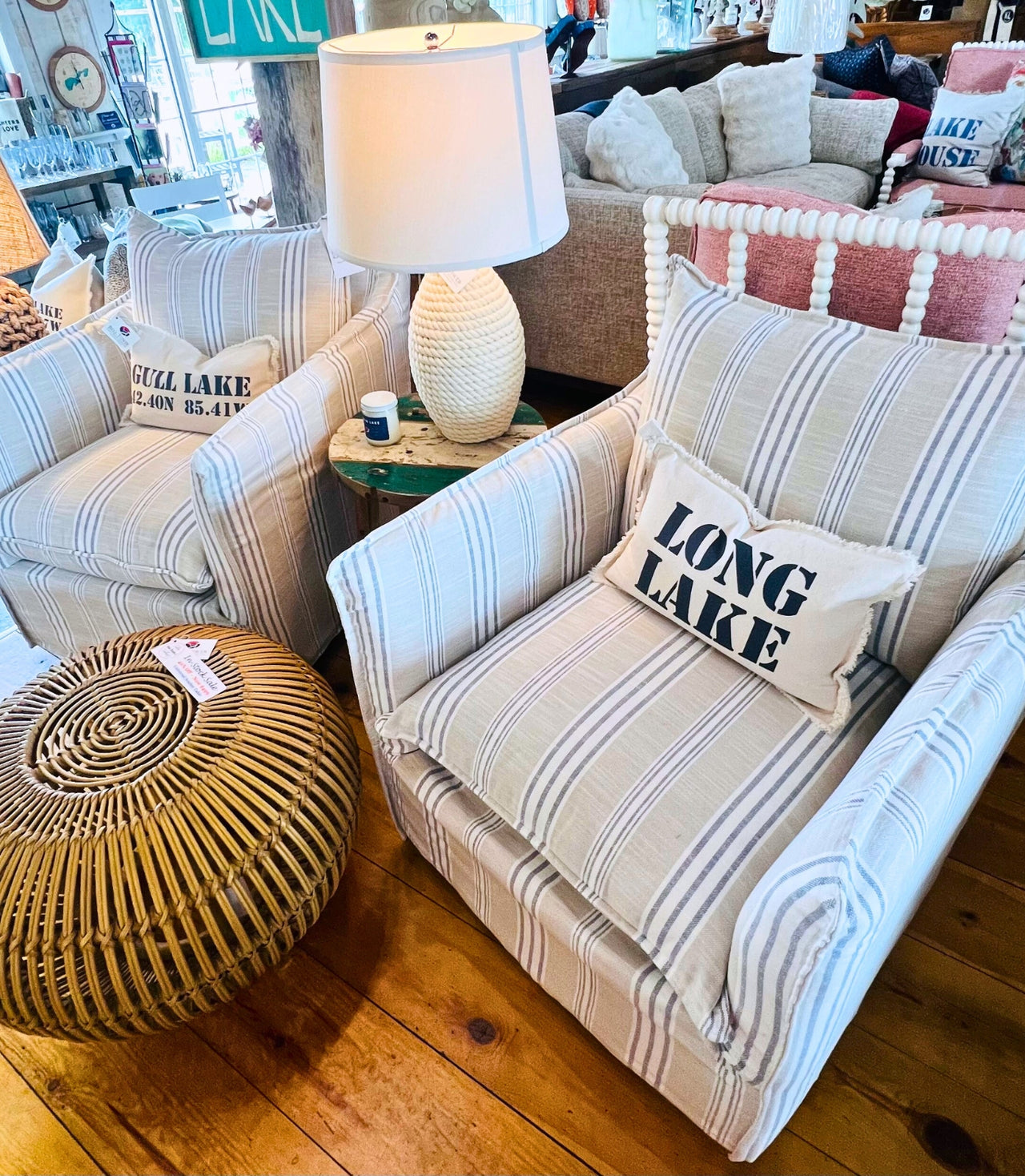 The Shoreline Swivel Glider Chair