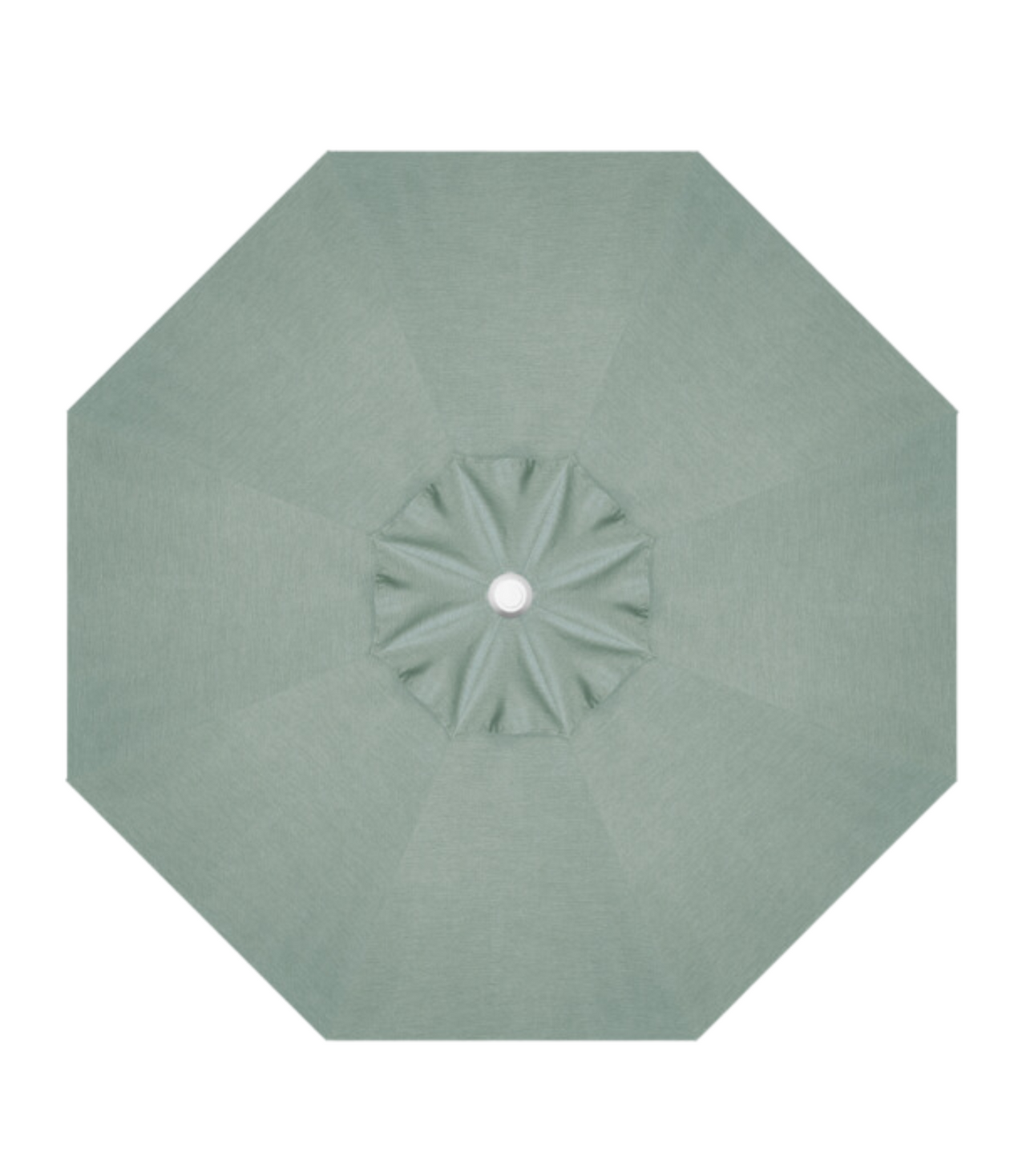 9' Auto Tilt Market Umbrella - Sea Salt Sunbrella