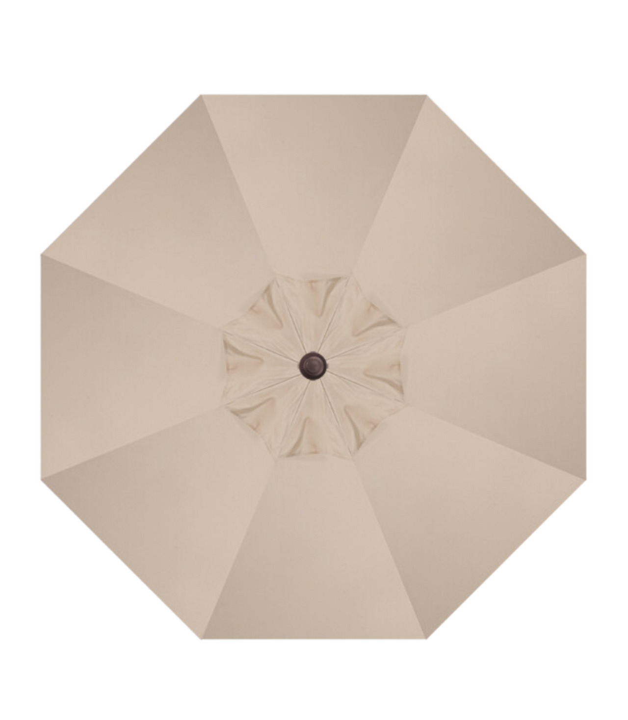 9' Auto Tilt Market Umbrella - Tan