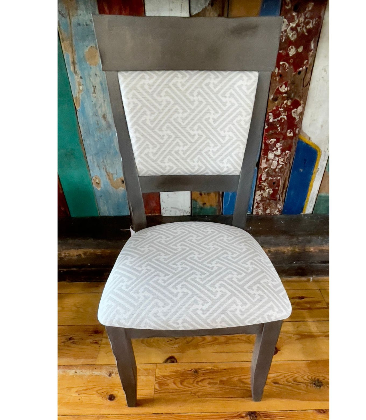 Desk Chair - Grey with Sunbrella Fabric