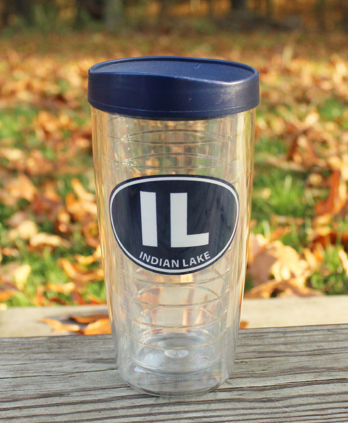 Indian Lake 16oz Insulated Travel Tumbler with lid, 2 or 4 Packs