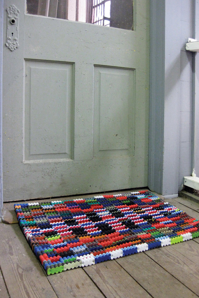 Recycled Flip Flop Doormat 30"x20"